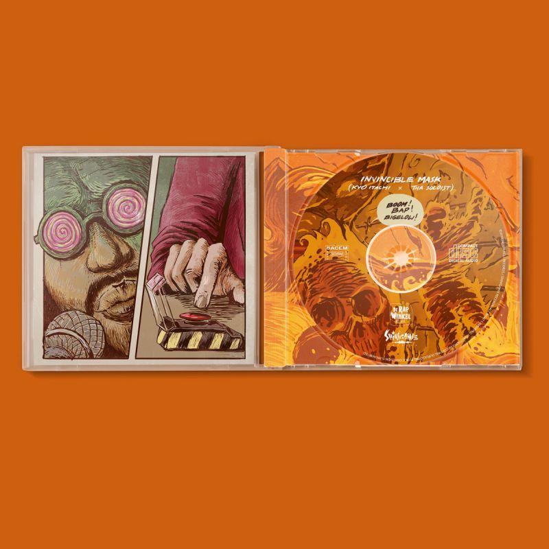 Invincible Mask (Kyo Itachi + Tha Soloist) - Boom Bap Bigelow [CD]-De Rap Winkel Records / Shinigamie Records-Dig Around Records