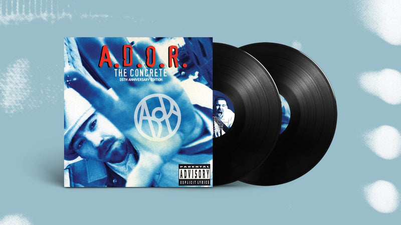 A.D.O.R. - THE CONCRETE (25TH ANNIVERSARY EDITION) [Black] [Vinyl Record / 2 x LP]-HIP-HOP ENTERPRISE-Dig Around Records