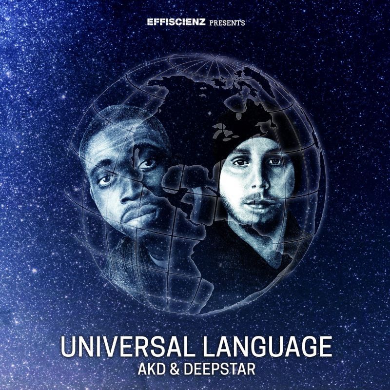 AKD & Deepstar - Universal Language [Splatter] [Vinyl Record / 2 x LP]-EFFISCIENZ-Dig Around Records