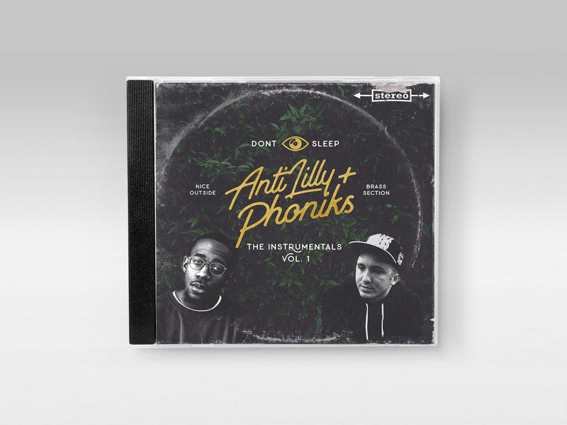 Anti-Lilly & Phoniks - The Instrumentals [CD / 2 x CD]-Don't Sleep Records-Dig Around Records