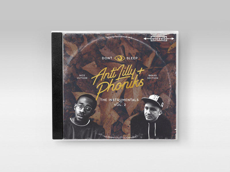 Anti-Lilly & Phoniks - The Instrumentals [CD / 2 x CD]-Don't Sleep Records-Dig Around Records