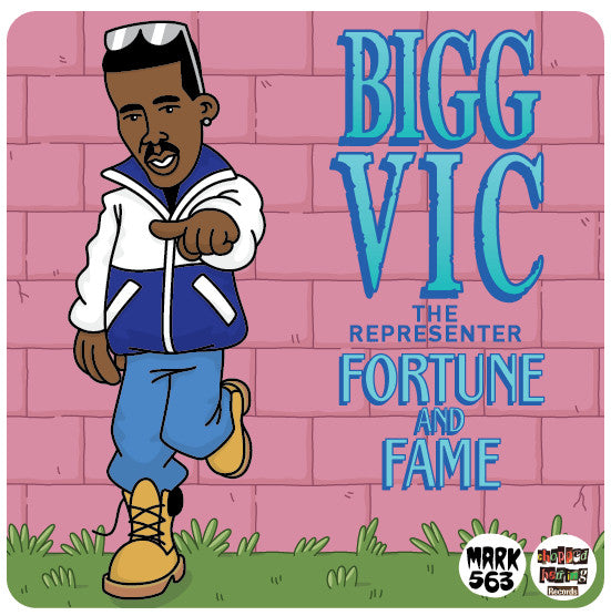 Bigg Vic - Fortune and Fame [Black] [Vinyl Record / LP]-Chopped Herring Records-Dig Around Records
