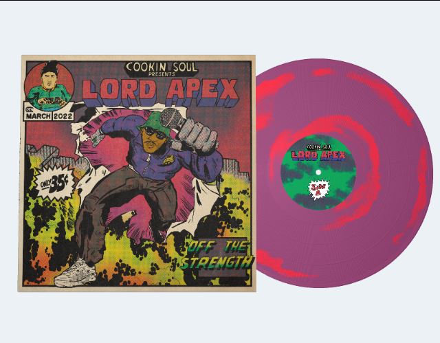 Cookin Soul & Lord Apex - OFF THE STRENGTH (Purple Variant) [Vinyl Rec