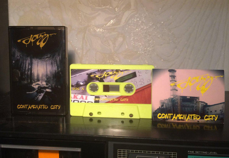 Gazz - Contaminated City [Cassette Tape + Sticker]-Unknown Boom Bap Project-Dig Around Records