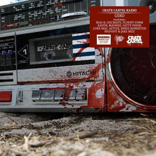 Geko - Crate Cartel Radio [CD]-Crate Cartel-Dig Around Records