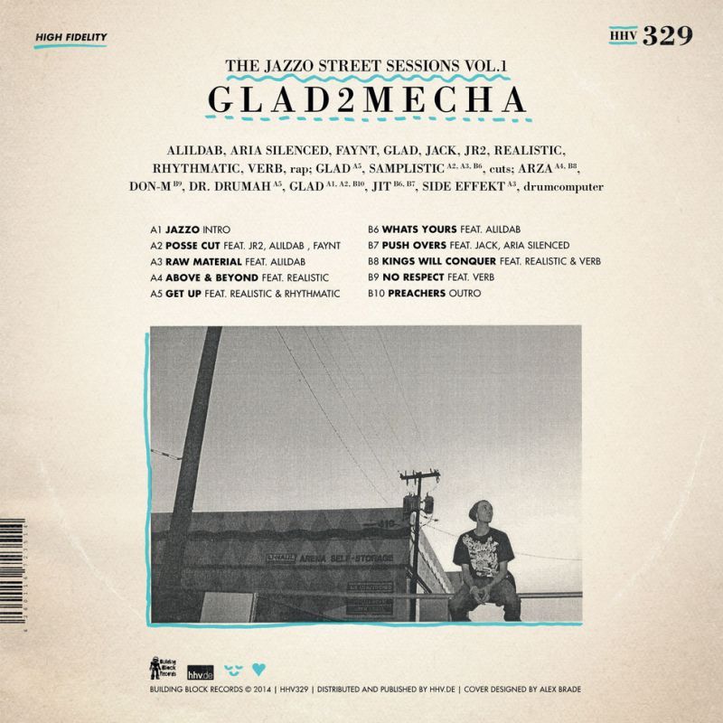 Glad2Mecha - The Jazzo Street Sessions Vol. 1 [Vinyl Record / LP]-HHV.DE-Dig Around Records