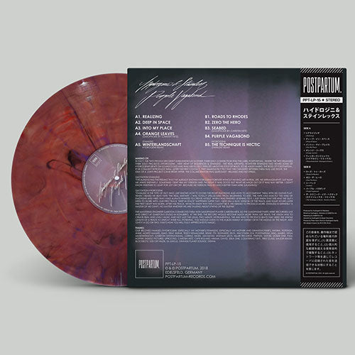 Hydrogenii & Stainlexz - Purple Vagabond [Marble] [Vinyl Record / LP + Download Code + Obi Strip]-POSTPARTUM. RECORDS-Dig Around Records