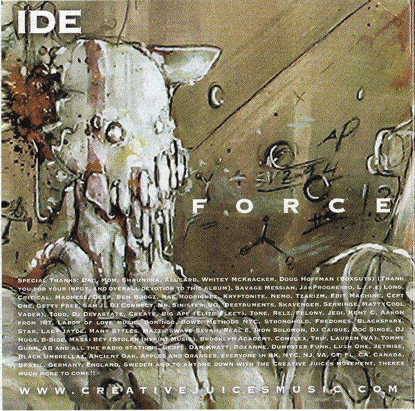 Ide - Force Fed [CD]-Creative Juices Music-Dig Around Records