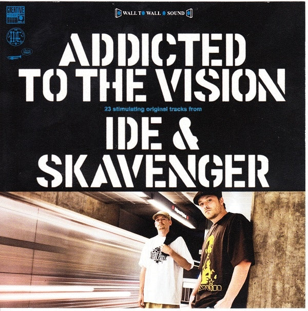Ide & Skavenger - Addicted To The Vision [CD]-Creative Juices Music-Dig Around Records