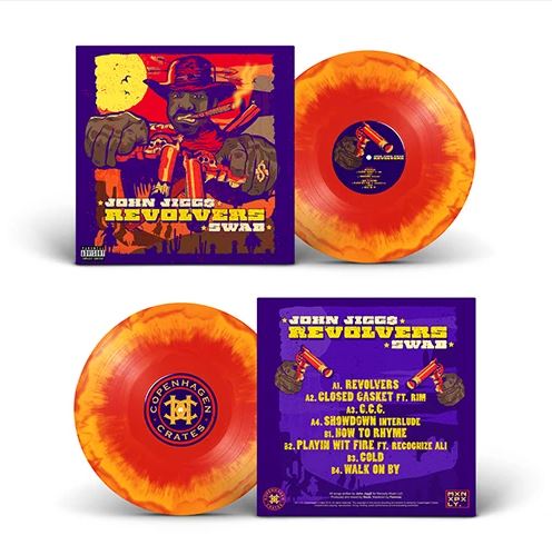 John Jigg$ & DJ Swab - Revolvers [Red/Orange] [Vinyl Record / LP]-Copenhagen Crates-Dig Around Records