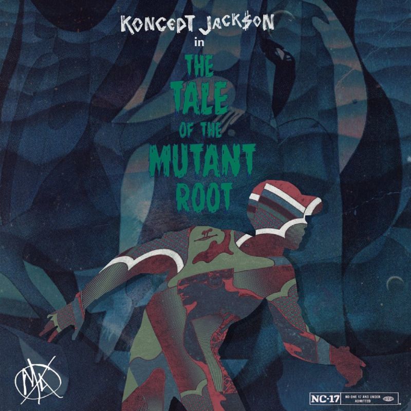 KONCEPT JACK$ON - The Tale of the Mutant Root [Marble] [Vinyl Record / LP]-FXCK RXP-Dig Around Records