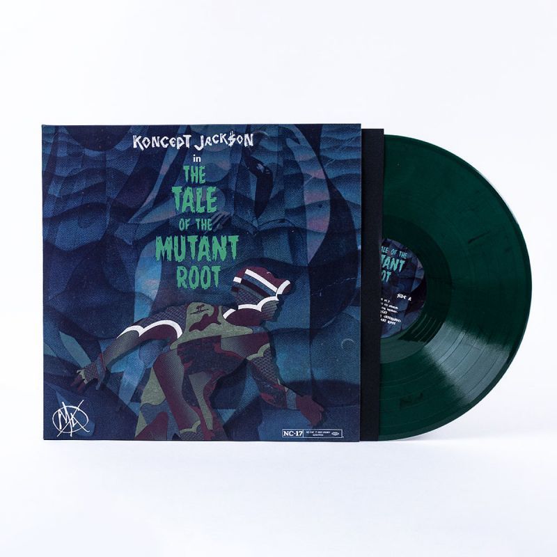 KONCEPT JACK$ON - The Tale of the Mutant Root [Marble] [Vinyl Record / LP]-FXCK RXP-Dig Around Records