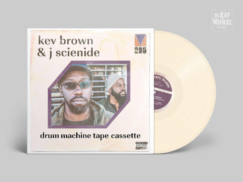 Kev Brown & J Scienide - Drum Machine Tape Cassette [Cream] [Vinyl Record / LP]-de Rap Winkel Records-Dig Around Records