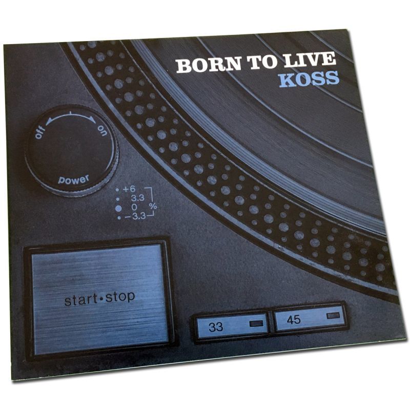 Koss - Born To Live [CD]-Below System Records-Dig Around Records
