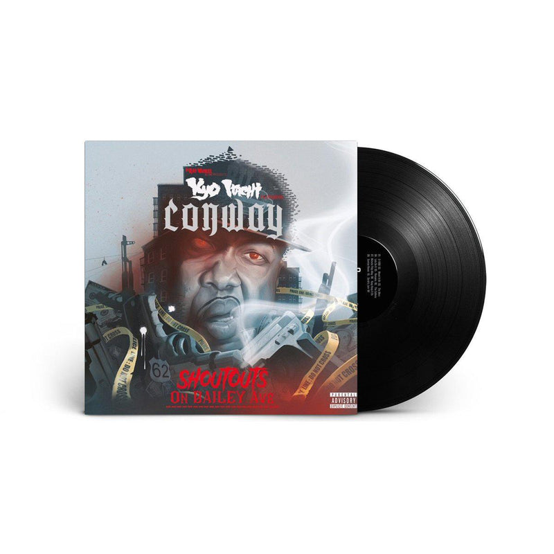 Kyo Itachi & Conway - Shootouts On Bailey Ave [Black] [Vinyl Record / 12"]-de Rap Winkel Records-Dig Around Records