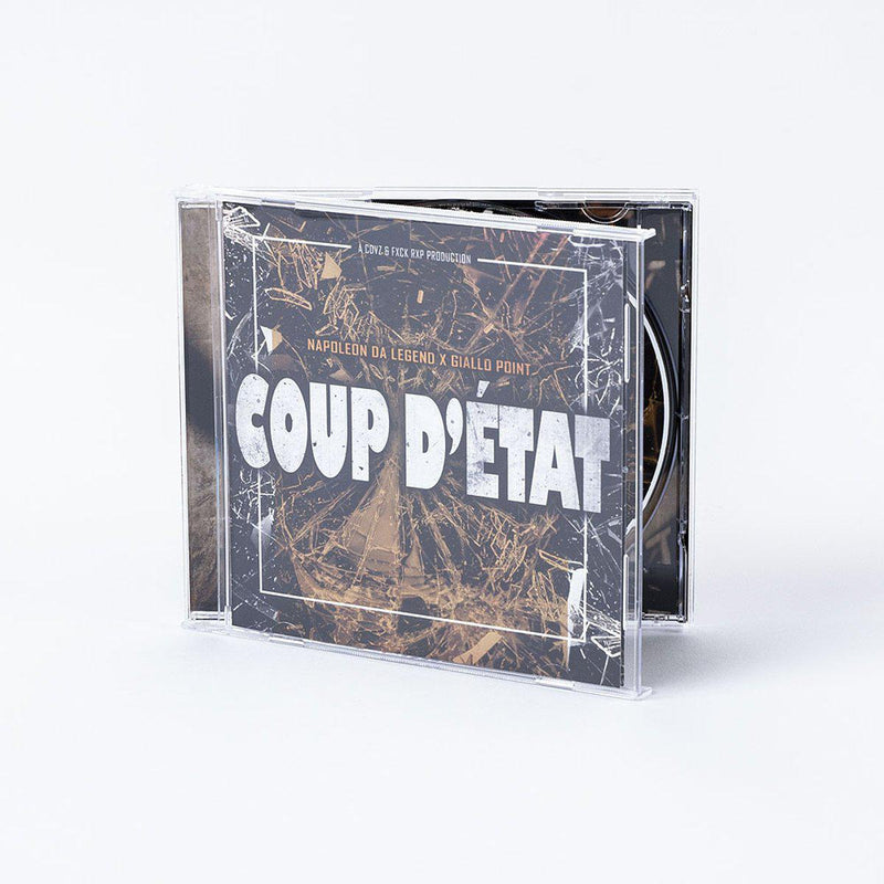 NAPOLEON DA LEGEND & GIALLO POINT - Coup D'État [CD]-FXCK RXP-Dig Around Records