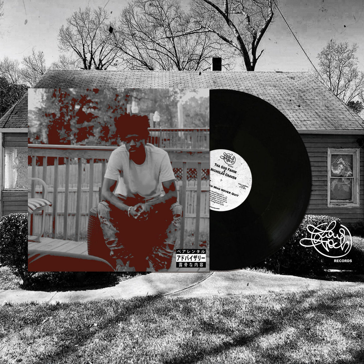 Tha God Fahim x Nicholas Craven - Tha Myth Who Never Quit [black vinyl lp  cover variation] [Vinyl Record / LP]