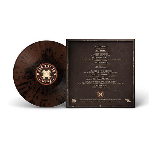 V-Stylez - Thornton Melon [Brown with Black Splatter] [Vinyl Record / LP]-Copenhagen Crates-Dig Around Records
