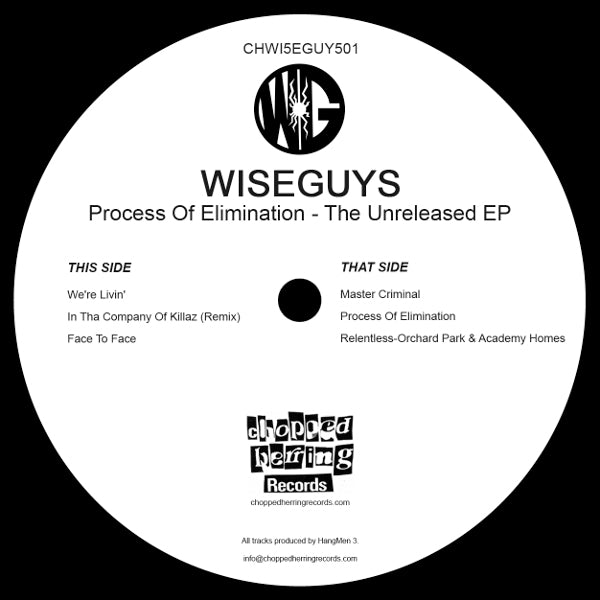 Wise Guys - Process of Elimination [Vinyl Record / 12"]-Chopped Herring Records-Dig Around Records