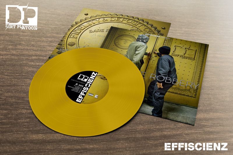Dirt Platoon - Bare Face Robbery [Vinyl Record / LP]-EFFISCIENZ-Dig Around Records
