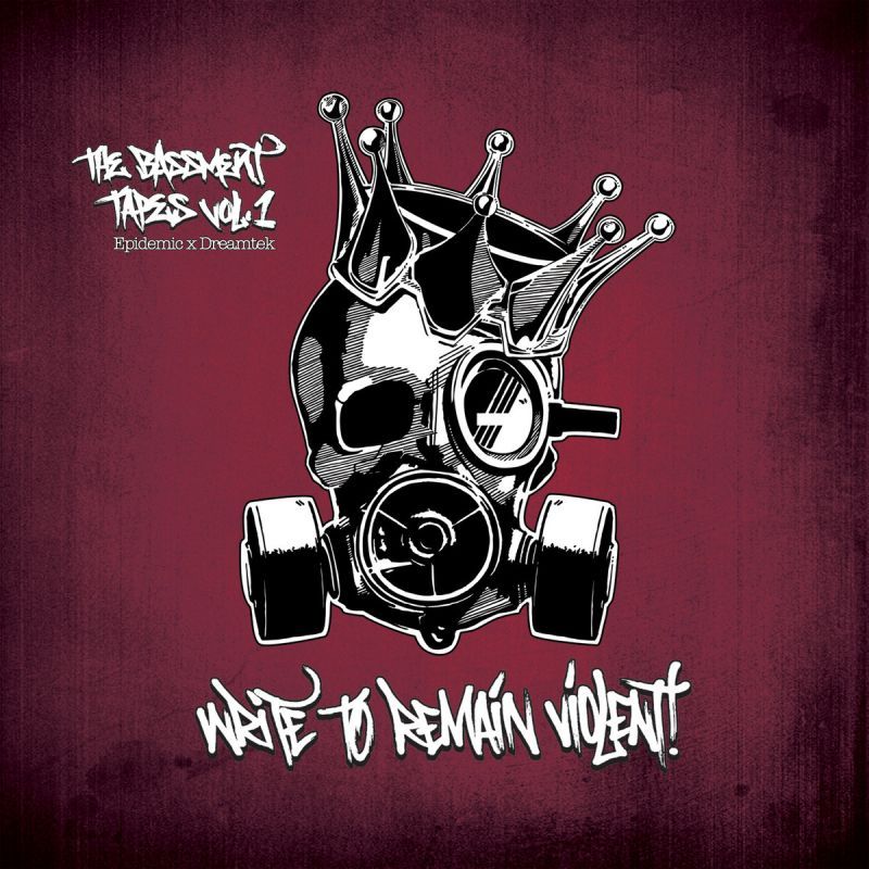 Epidemic & Dreamtek - The Bassment Tapes Vol. 1: Write To Remain Violent [Vinyl Record / LP]-MIC THEORY RECORDS-Dig Around Records