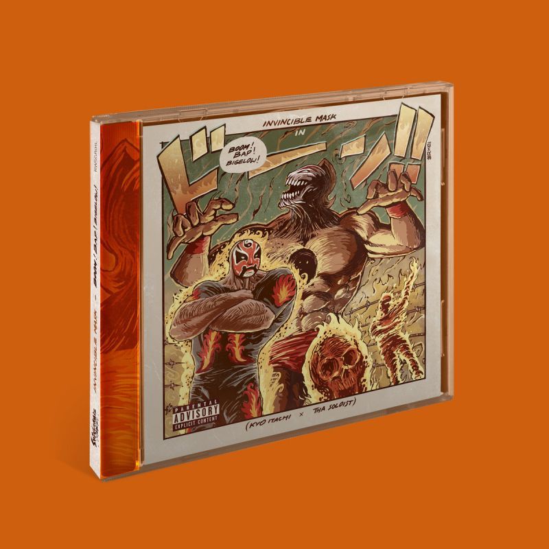 Invincible Mask (Kyo Itachi + Tha Soloist) - Boom Bap Bigelow [CD]-De Rap Winkel Records / Shinigamie Records-Dig Around Records