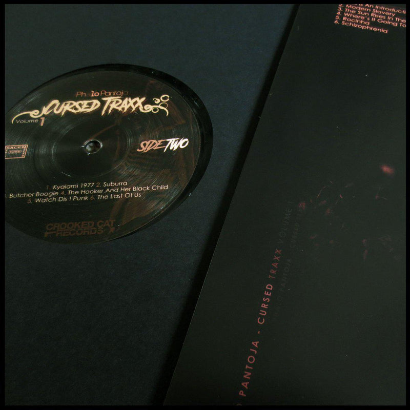 Phalo Pantoja - Cursed Traxx [Vinyl Record / LP]-Crooked Cat Records-Dig Around Records