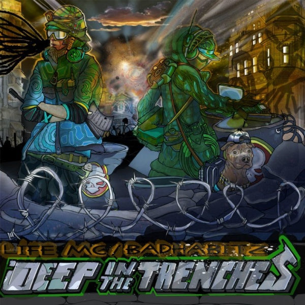 Life MC & Badhabitz - DEEP IN THE TRENCHES [CD + Sticker]-SPLIT PROPHETS-Dig Around Records