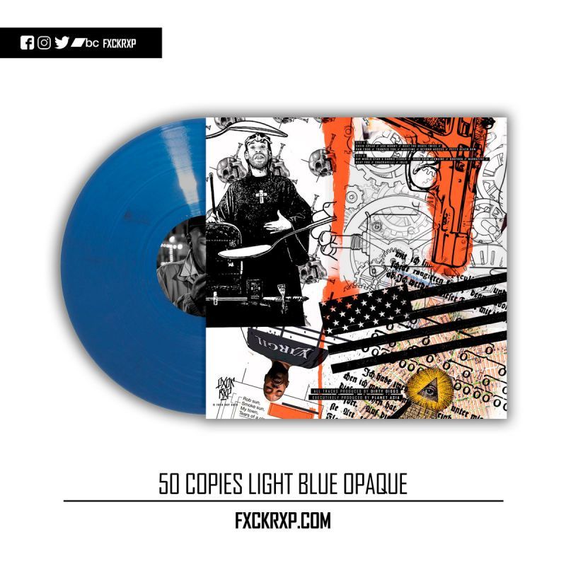 AA RASHID & DIRTY DIGGS - Dogfood [Light Blue Opaque] [Vinyl Record / LP]-FXCK RXP-Dig Around Records
