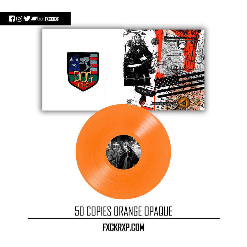 AA RASHID & DIRTY DIGGS - Dogfood [Orange Opaque] [Vinyl Record / LP]-FXCK RXP-Dig Around Records