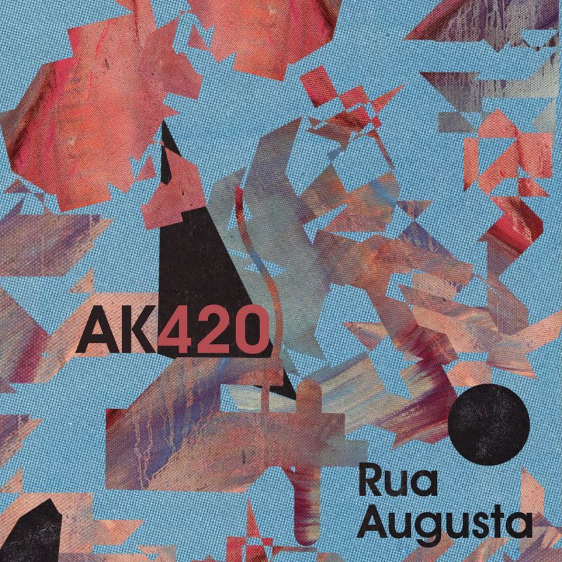 AK420 - Rua Augusta [Black Edition] [Vinyl Record / 10" + Download Code + Sticker + Obi]-POSTPARTUM. RECORDS-Dig Around Records