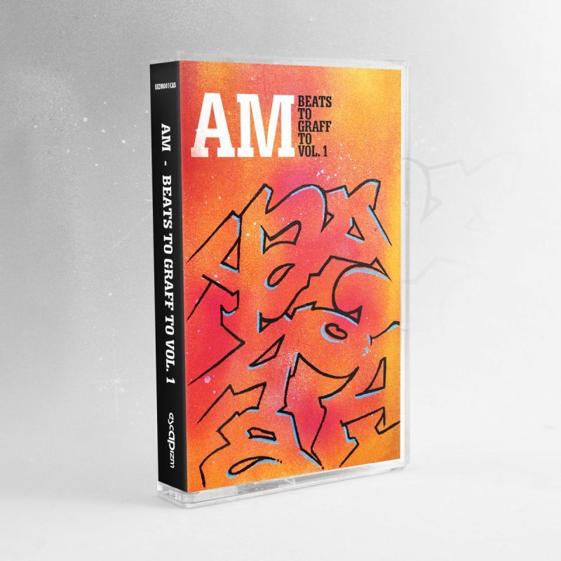 AM - Beats To Graff To Vol. 1 [Cassette Tape + Sticker]-Escapizm Records-Dig Around Records