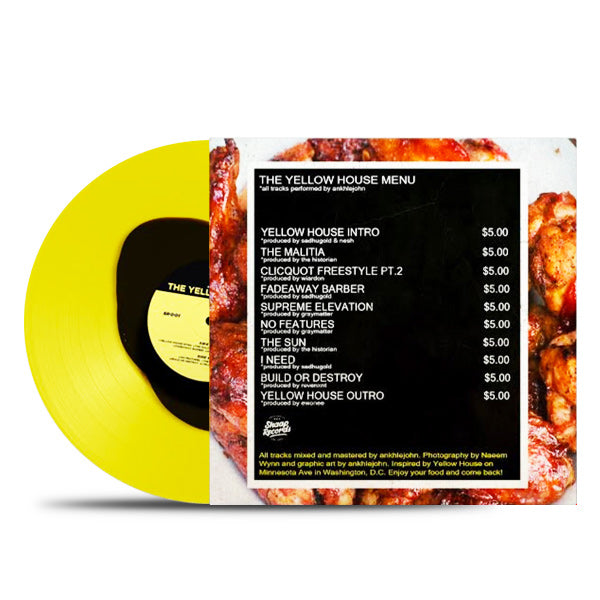 ANKHLEJOHN - The Yellow House [Yellow & Black] [Vinyl Record / LP]-Shaap Records-Dig Around Records