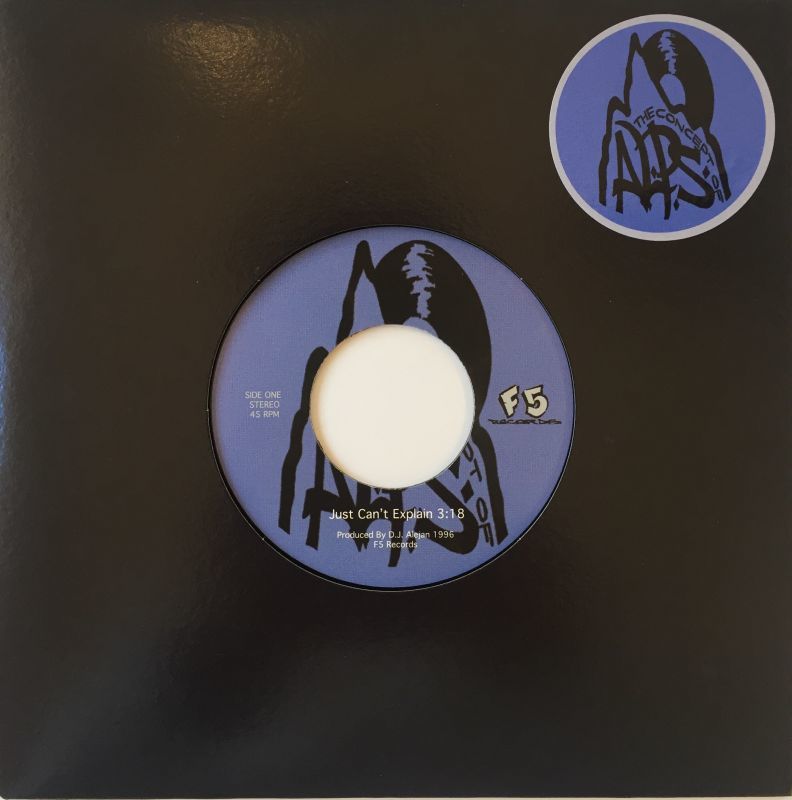 Alps Cru - All Alone [Black] [Vinyl Record / 7"]-F5 Records-Dig Around Records