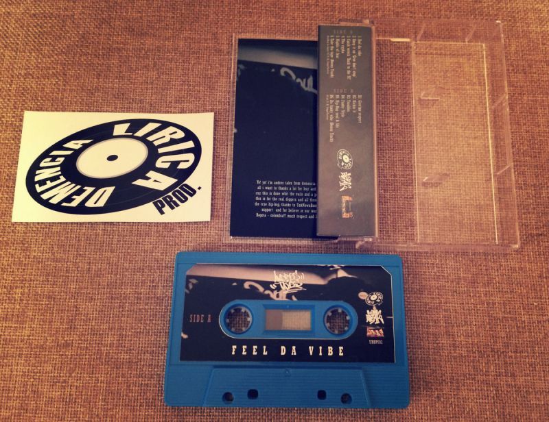 Andres Tales - Feel Da Vibe [Cassette Tape + Sticker]-Unknown Boom Bap Project-Dig Around Records