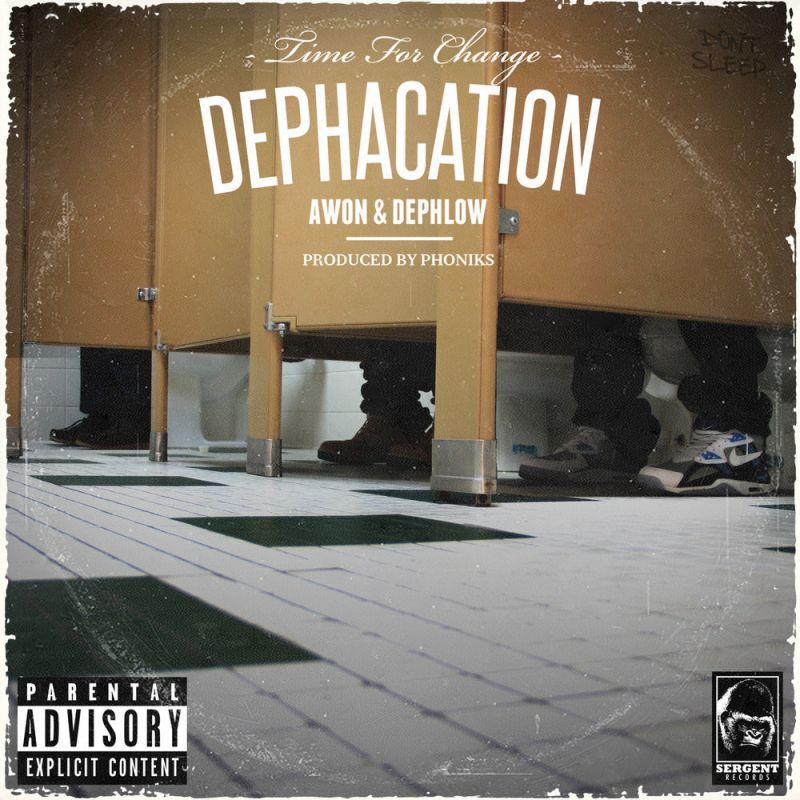 Awon & Dephlow - Dephacation [CD]-Don't Sleep Records-Dig Around Records