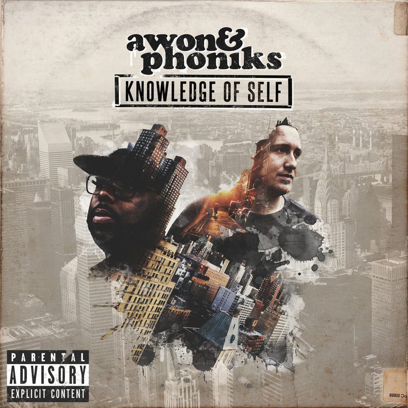 Awon & Phoniks - Knowledge Of Self (Black) [Vinyl Record / 2 x LP] REPRESS-Don't Sleep Records-Dig Around Records