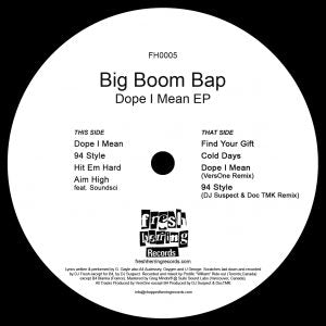 Big Boom Bap - Dope I Mean EP [Vinyl Record / 12"]-Chopped Herring Records-Dig Around Records