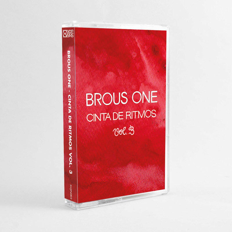 Brous One - Cinta de Ritmos Vol. 3 【Cassette Tape】-XQRSNS RECORDS-Dig Around Records