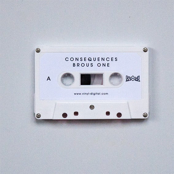 Brous One - Consequences [Cassette Tape]-Vinyl Digital-Dig Around Records