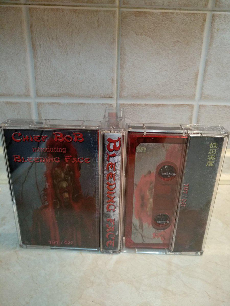 CHIEF BOB - INTRODUCING THE BLEEDING FACE 【Cassette Tape】-TREE DEMON TAPES-Dig Around Records