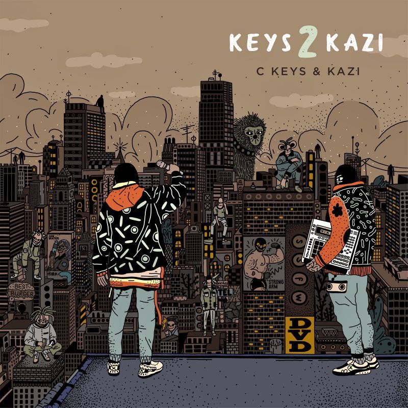 C Keys & Kazi - Keys 2 Kazi [CD]-Below System Records-Dig Around Records