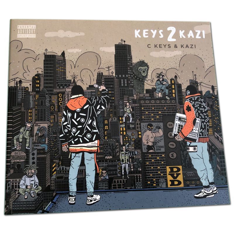 C Keys & Kazi - Keys 2 Kazi [CD]-Below System Records-Dig Around Records