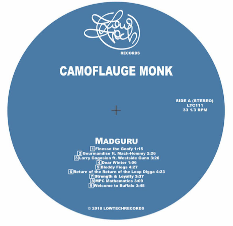 Camoflauge Monk - Madguru [Vinyl Record / LP]-Lowtechrecords-Dig Around Records