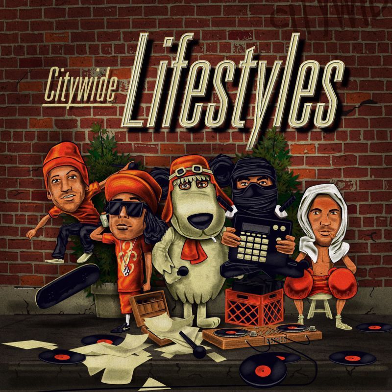 Citywide - Lifestyles 【CD】-RED FOX-Dig Around Records