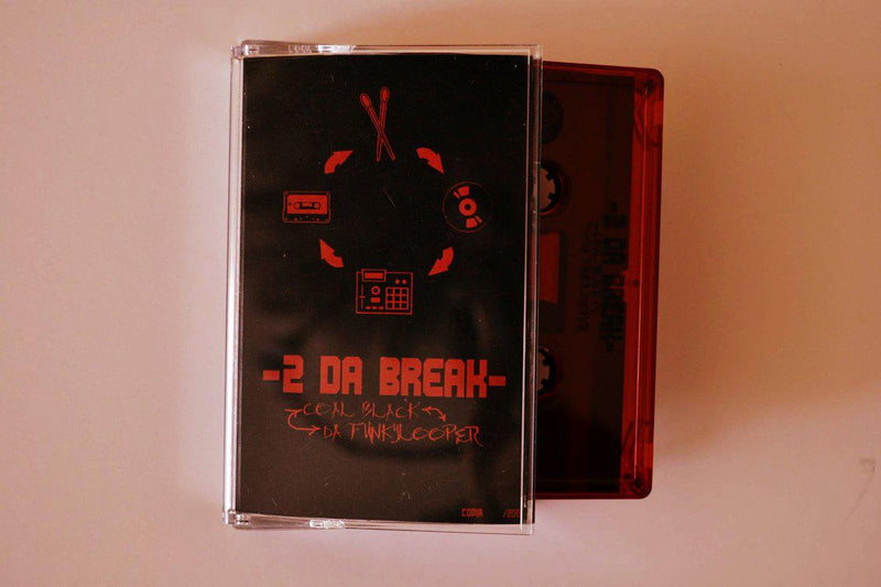 Coal Black & Da Funkylooper - 2 DA BREAK EP [Cassette Tape]-ZONA ESCOLAR RECORDS-Dig Around Records