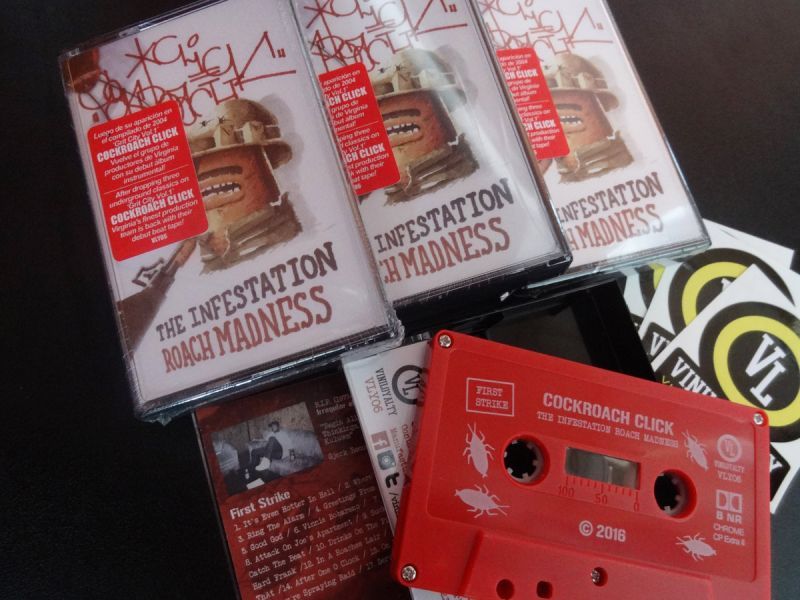 Cockroach Click - The Infestation - Roach Madness 【Cassette Tape】-VINILOYALTY-Dig Around Records