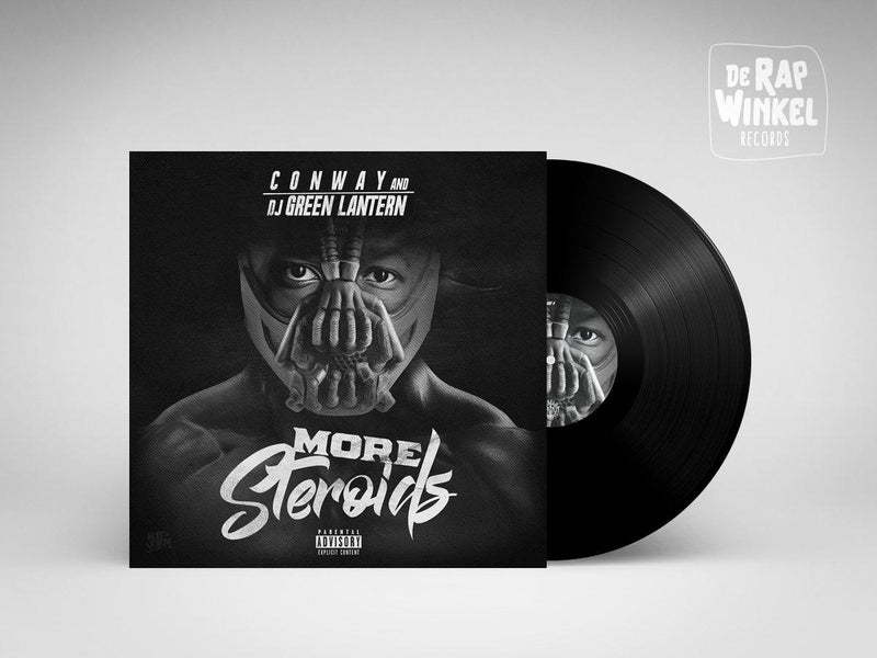 Conway & DJ Green Lantern - More Steroids [Black] [Vinyl Record / LP]-de Rap Winkel Records-Dig Around Records