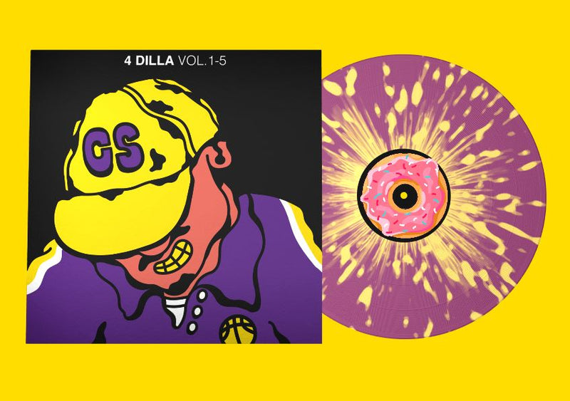 Cookin Soul - 4 DILLA VOL. 1-5 [Purple Yellow Splatter] [Vinyl Record / LP]