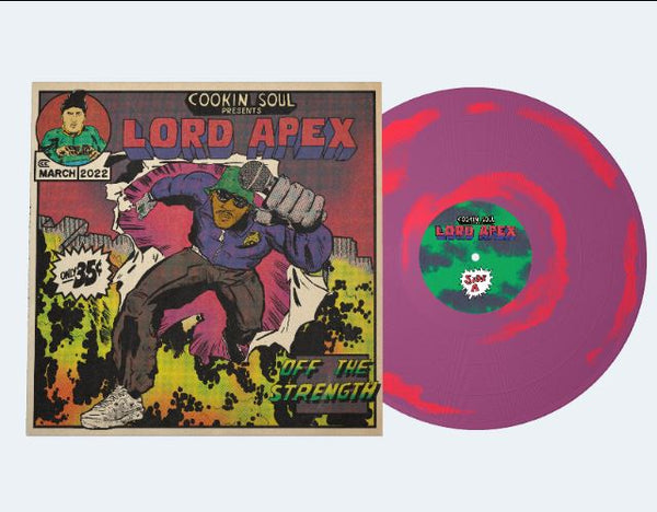 Cookin Soul & Lord Apex - OFF THE STRENGTH (Purple Variant) [Vinyl Rec Cookin Soul & Lord Apex - OFF THE STRENGTH (Purple Variant) [Vinyl Rec